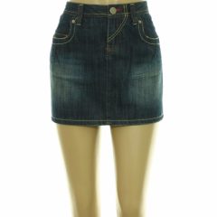 Promod kék farmer miniszoknya