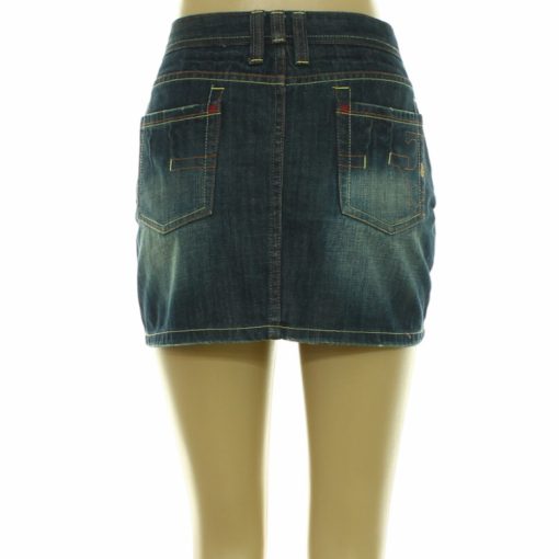 Promod kék farmer miniszoknya