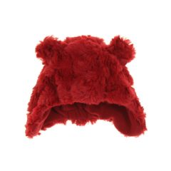 George piros microfleece baby sapka