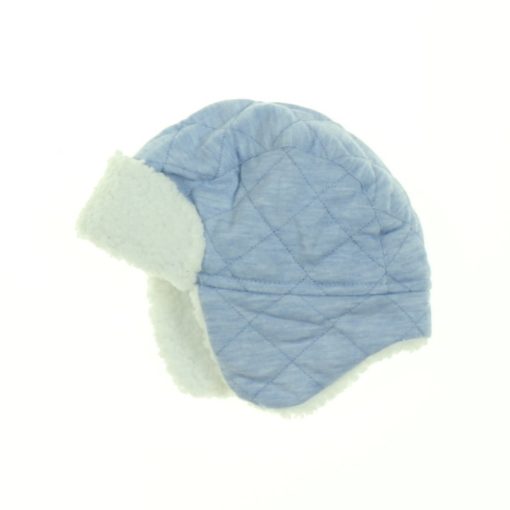 George kék baby sapka microfleece béléssel