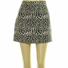 Atmosphere fekete leopárdmintás szoknya