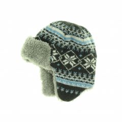 George bélelt mintás kötött baby sapka