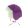 Topomini bélelt műszőrmés lila sapka