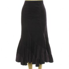 Monsoon lila mikrokord szoknya