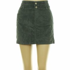 Colours of the World szürke mikrokord szoknya