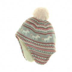 George csillámos kötött sapka microfleece béléssel