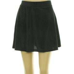 Fishbone fekete kordbársony szoknya