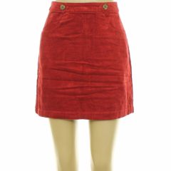 TU piros kordbársony szoknya
