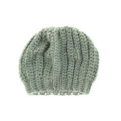 Szürke kötött sapka