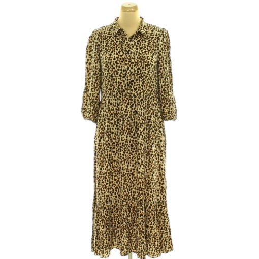 New Look leopárdmintás barna ruha
