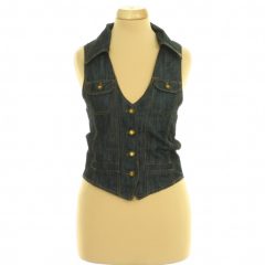 Nyitott hátú farmer felső