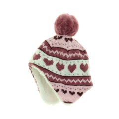 George mintás rózsaszín baby sapka
