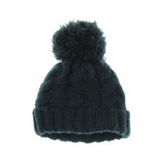 F&F sötétkék polárbéléses baby sapka