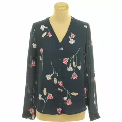 Vero Moda virágmintás kék ing