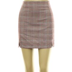 Clockhouse mintás bordó szoknya