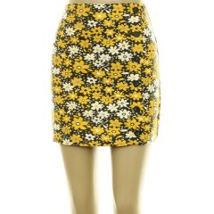 Topshop sárga virágmintás szoknya