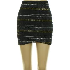 H&M mintás fekete szoknya