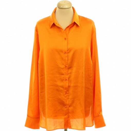 George narancssárga szatén ing