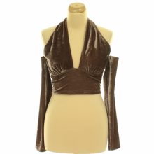 Barna tükörbársony top