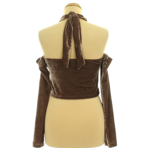 Barna tükörbársony top