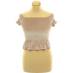 River Island gumírozott bársony top