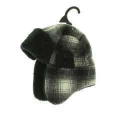 F&F műszőrmés kockás sapka