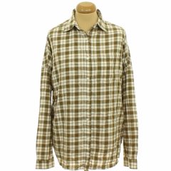 Collusion barna kockás oversize flanel ing