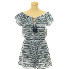 Primark mintás kék overál