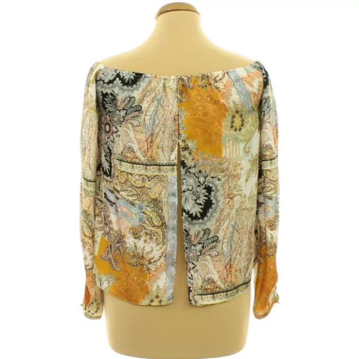 River Island mintás szatén felső