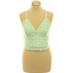 Primark virágmintás zöld top