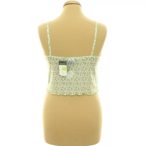 Primark virágmintás zöld top