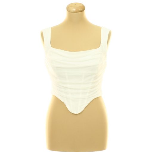Marthea fehér corset top