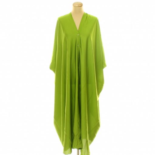 Made in Italy zöld szatén ruha