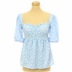 Dorothy Perkins mintás kék felső