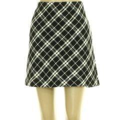 17&Co. Fekete-fehér buklé szoknya