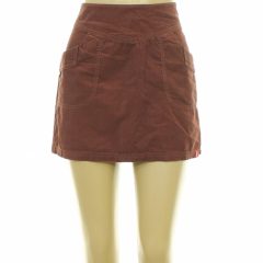 Esprit bordó mikrokord szoknya