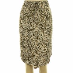 Shein leopárdmintás barna szoknya