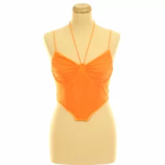 Shein narancssárga corset top