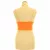 Shein narancssárga corset top