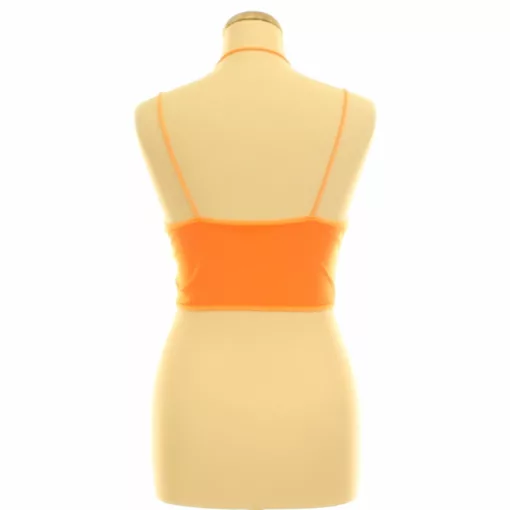 Shein narancssárga corset top