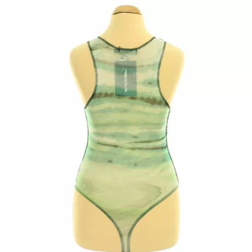 Pretty Little Thing zöld necc body