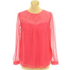 H&M csipkés rózsaszín blúz