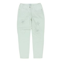 Madeleine strasszos fehér farmer