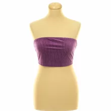 Shein csíkos lila top