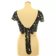 Shein virágmintás top