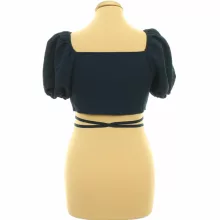 Shein sötétkék top