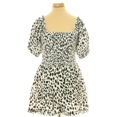 Miss Selfridge gumírozott overál