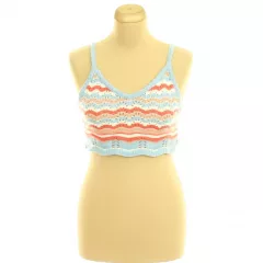 Shein mintás kötöt top