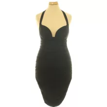 Ann Summers ráncolt fekete erotikus ruha