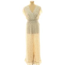 Shein virágmintás barna overál